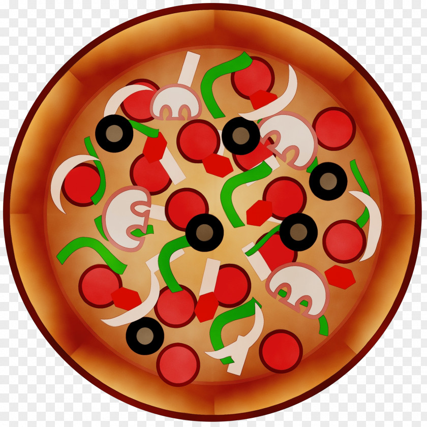 Dessert Pizza Christmas PNG