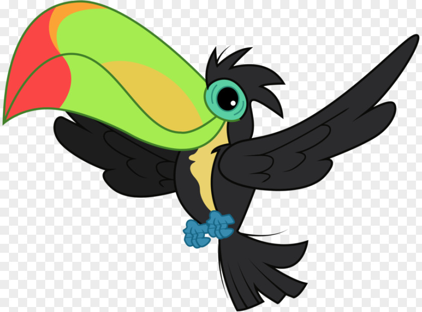 Flying Parrot Toucan Bird Drawing Clip Art PNG