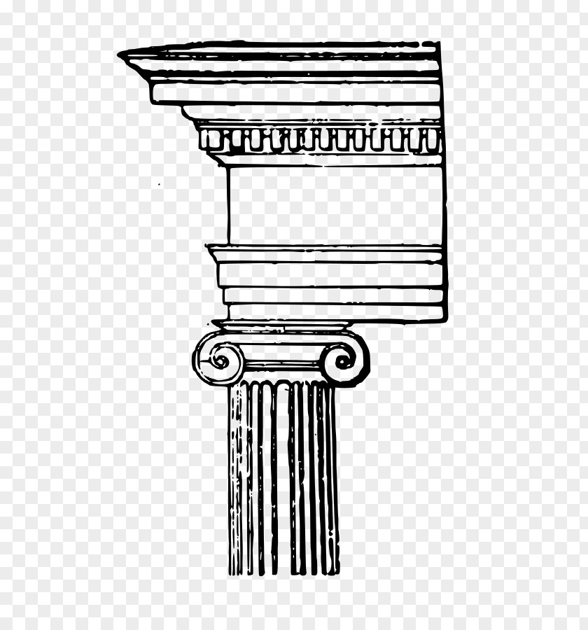 Ordered Cliparts Ionic Order Column Classical Clip Art PNG