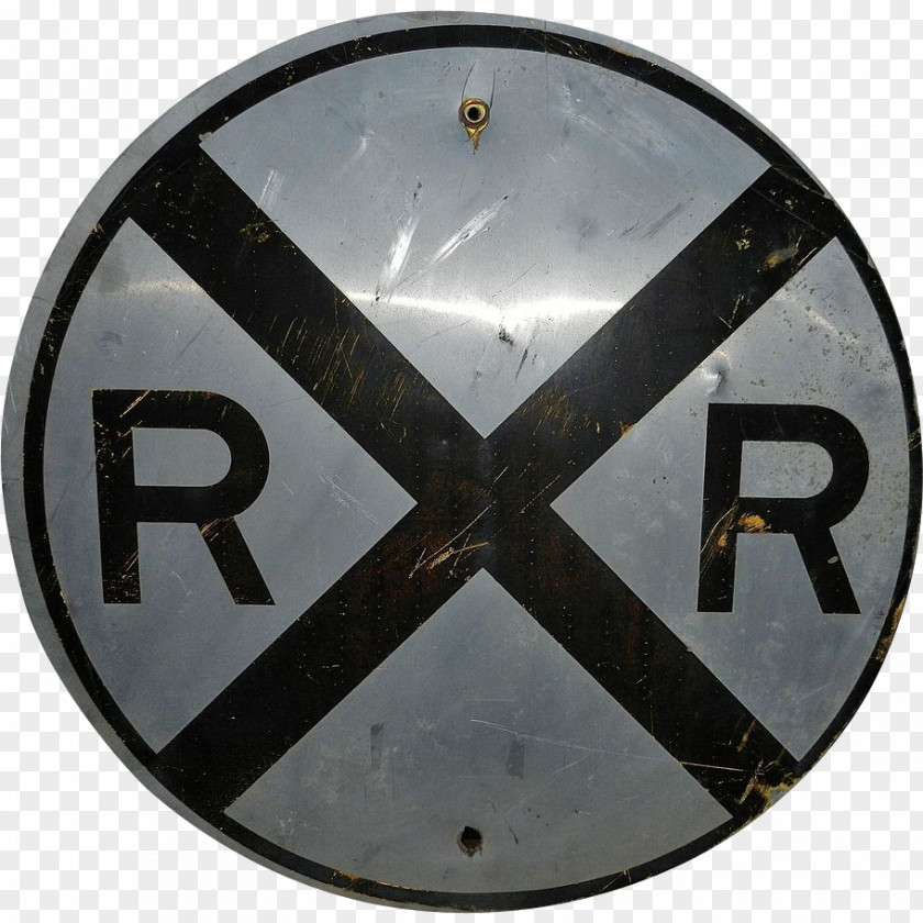 Train Rail Transport Level Crossing Sign Track PNG