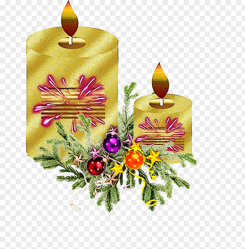 Wildflower Fir Candle Lighting Flower Plant Interior Design PNG