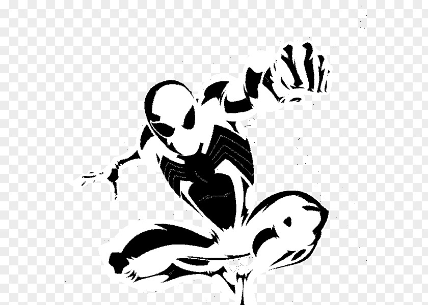 Black Spiderman Drawing Line Art Graphic Design Clip PNG