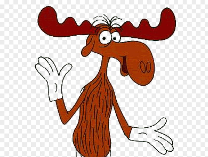 Bullwinkle J. Moose Rocky The Flying Squirrel Boris Badenov Natasha Fatale Cartoon Fearless Leader PNG