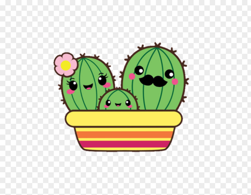 Cactus Cartoon Images Cactaceae Drawing Succulent Plant Kavaii Clip Art PNG