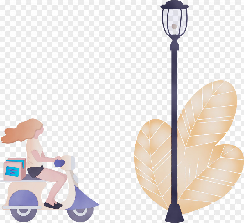 Drawing Cartoon Icon Scooter Logo PNG
