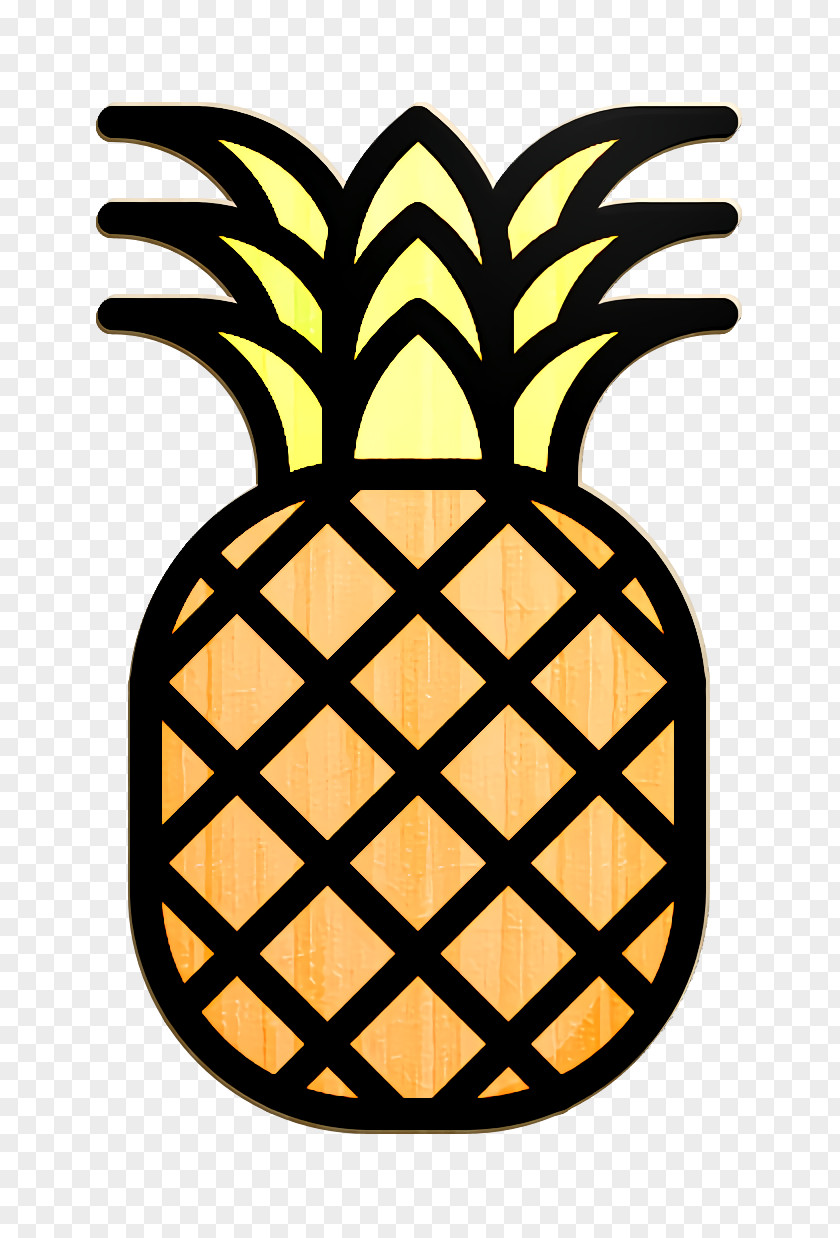 Pineapple Icon Fruits And Vegetables Food Restaurant PNG
