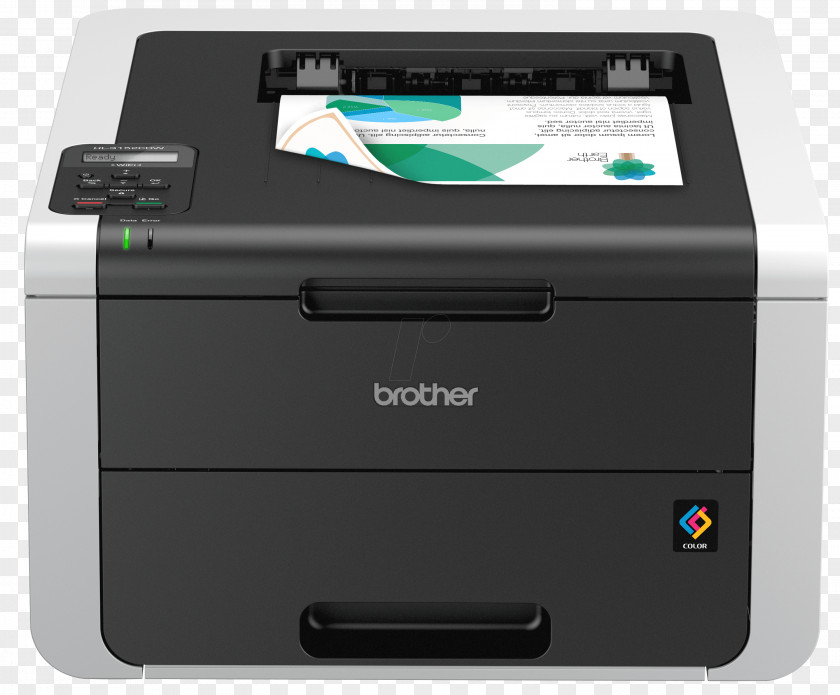 Printer Brother Industries Laser Printing Color PNG