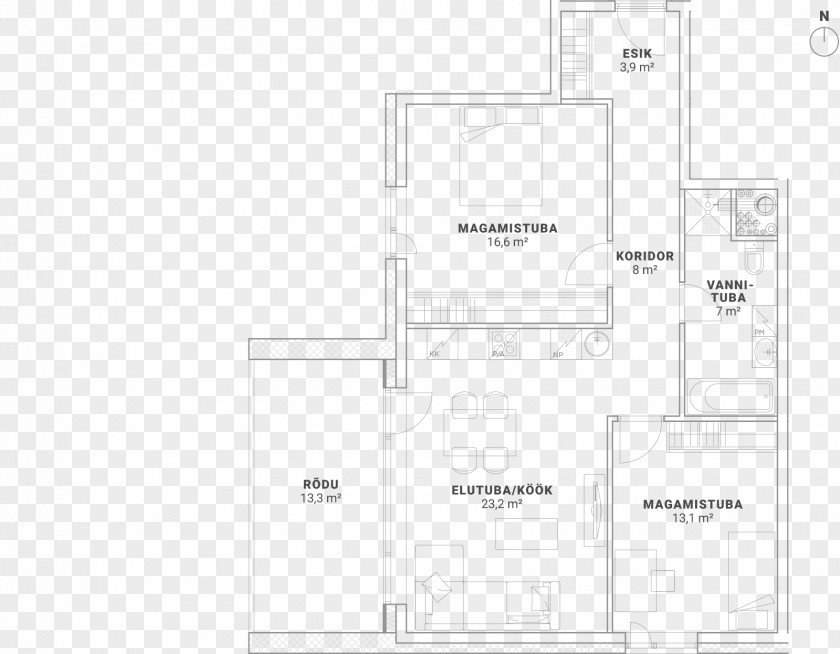Real Estate Balcony Paper Brand Floor Plan PNG