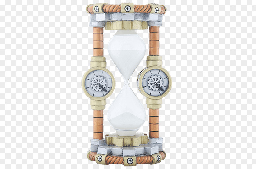 Steampunk Hourglass Clock Watch Timer PNG