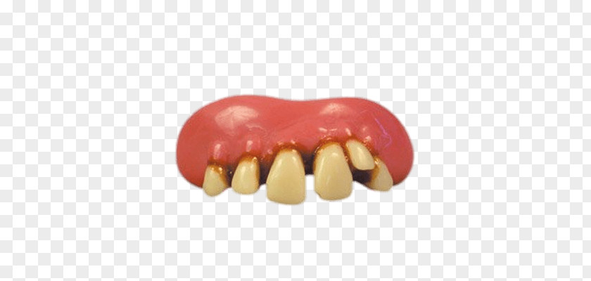 Tooth Fang Dentures Costume Party PNG