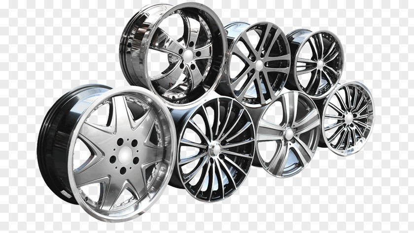 Car Tire Alloy Wheel Rim PNG