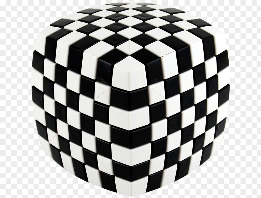 Cube Rubik's V-Cube 7 Revenge Professor's PNG