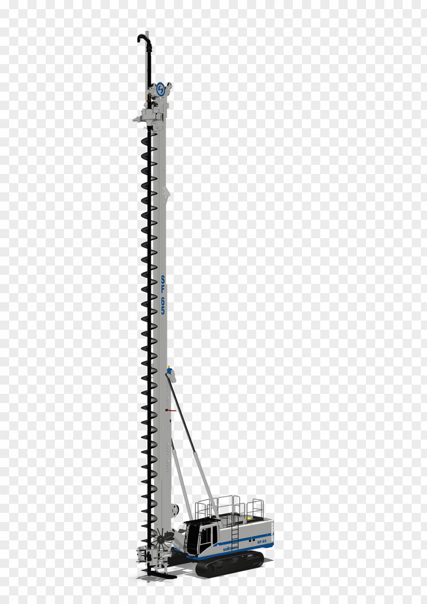 Drilling Rig Augers Architectural Engineering Soilmec Machine PNG