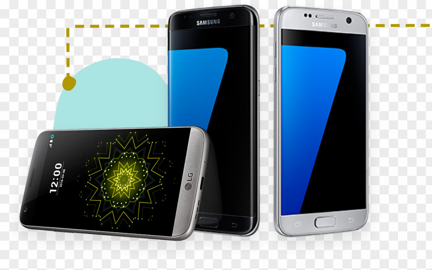 Flash Sale Samsung GALAXY S7 Edge Telephone Galaxy S6 Smartphone PNG