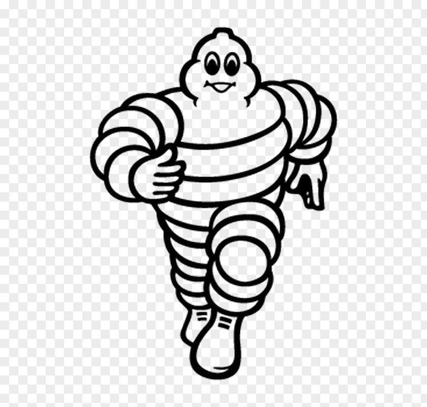 Michelin Man Decal Logo Sticker PNG