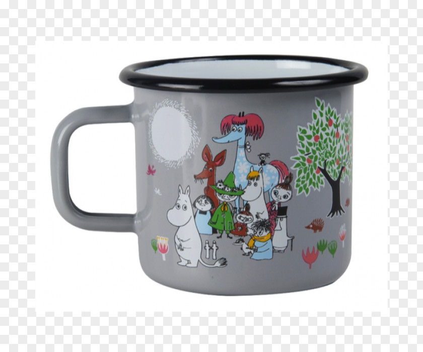 Mug The Groke Moomins Little My Coffee Cup PNG