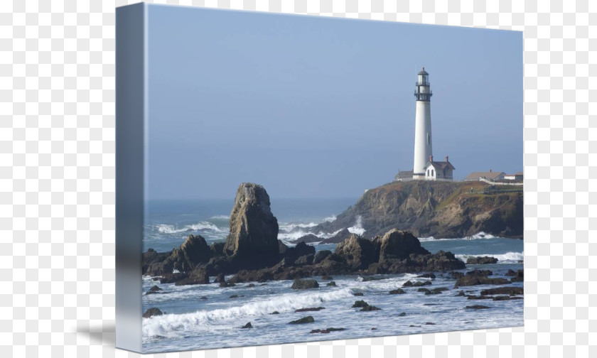 Painting Lighthouse Oil Artist Canvas PNG