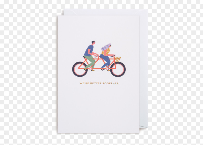 Better Together Greeting & Note Cards Bristol Illustrator PNG