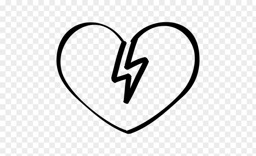 Broken Or Splitted Heart Vector Drawing Love Clip Art PNG