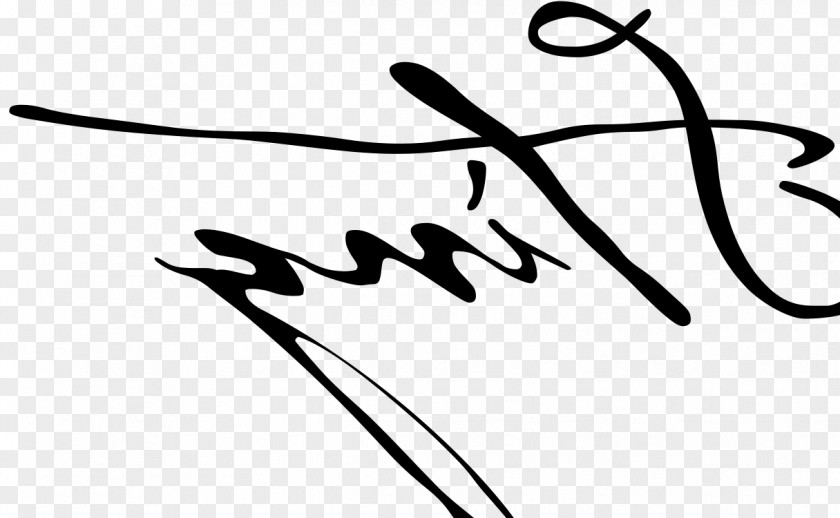 Cort MBC-1 Matthew Bellamy Signature Line Art Logo Calligraphy Clip PNG
