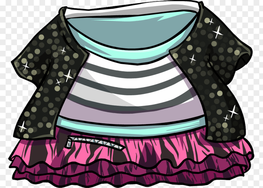 Dress Club Penguin Clothing Polka Dot PNG
