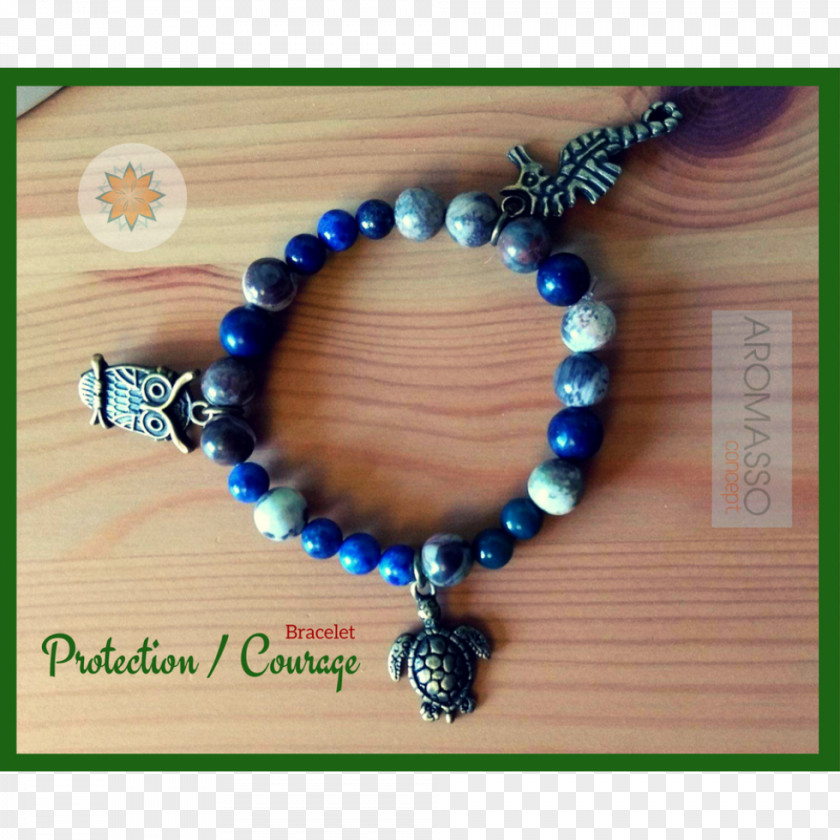 Foetus Bracelet Cobalt Blue Bead Turquoise Deux-Sèvres PNG