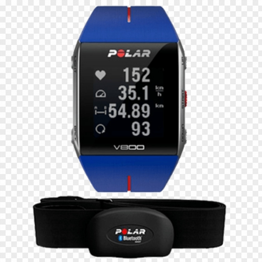 Tae GPS Navigation Systems Polar V800 Electro Heart Rate Monitor Watch PNG