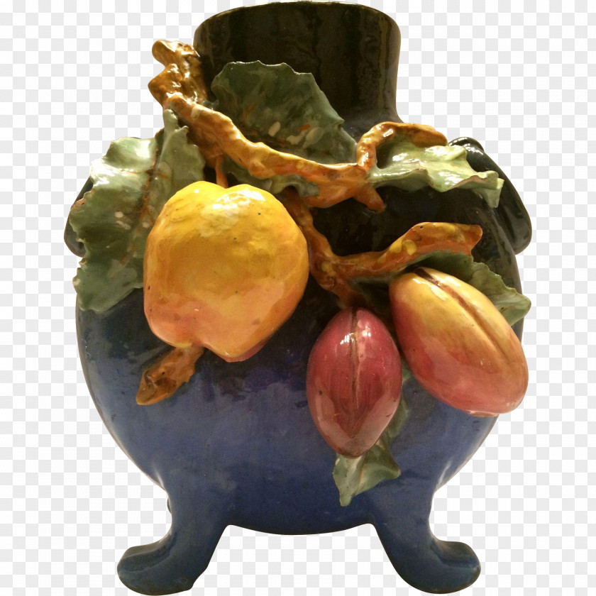 Vase Barbotine Maiolica Slipcasting Pottery PNG