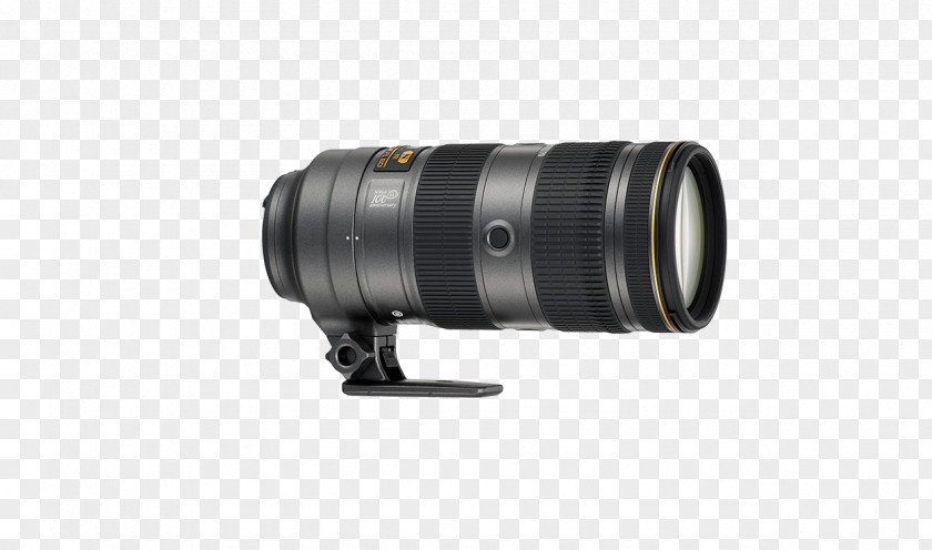 Camera Lens Nikon AF-S Nikkor Telephoto Zoom 70-200mm F/2.8E FL ED VR PNG