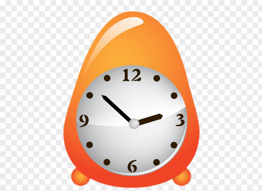 Cartoon Alarm Clock Euclidean Vector PNG