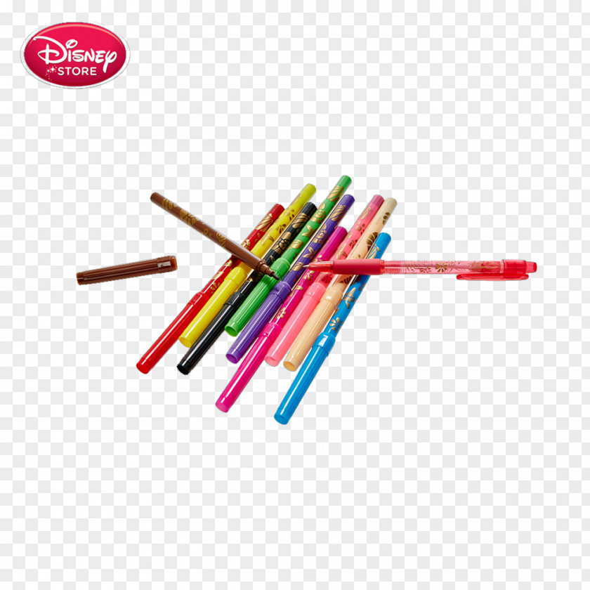 Disney Color Pen The Walt Company Princess Disney.com PNG
