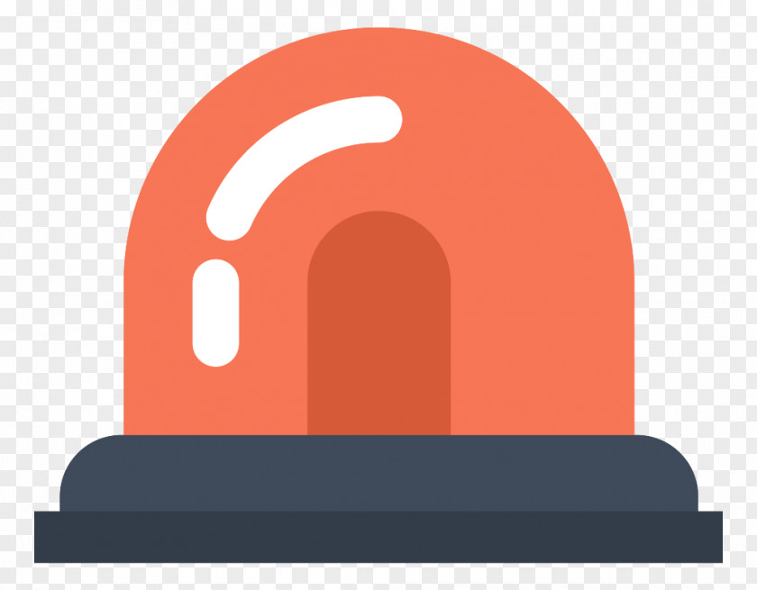 Red Flat Alarm Device Security Icon PNG