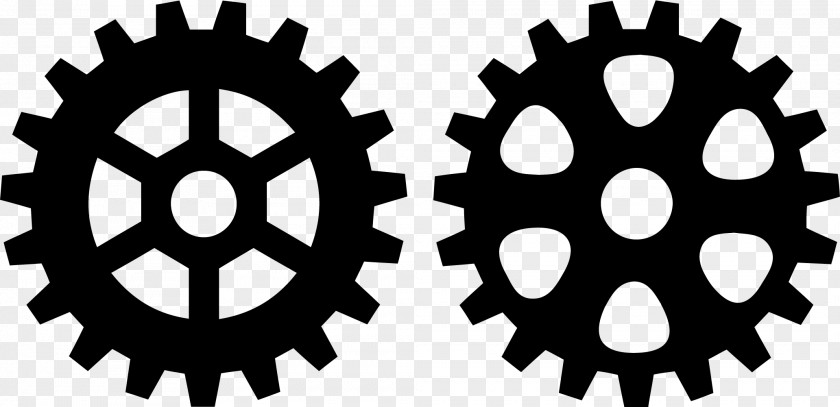 Two Gears Gear Photography Illustration PNG