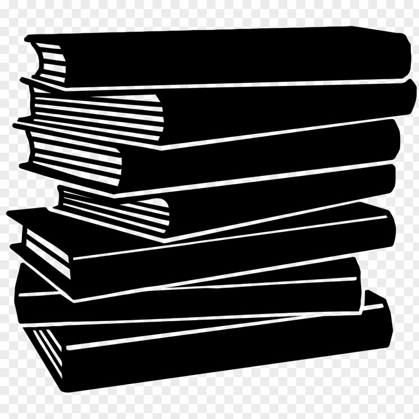 Vector Material Open Book Black And White Reading Clip Art PNG