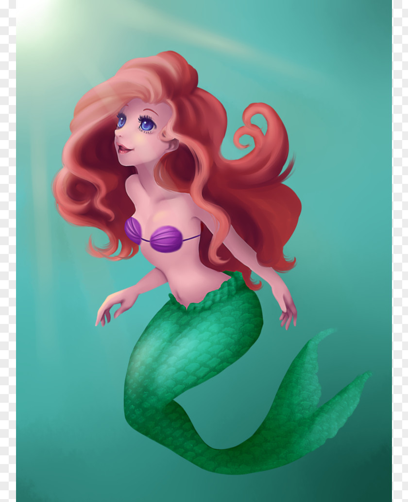 Mermaid Ariel The Prince Little Drawing PNG