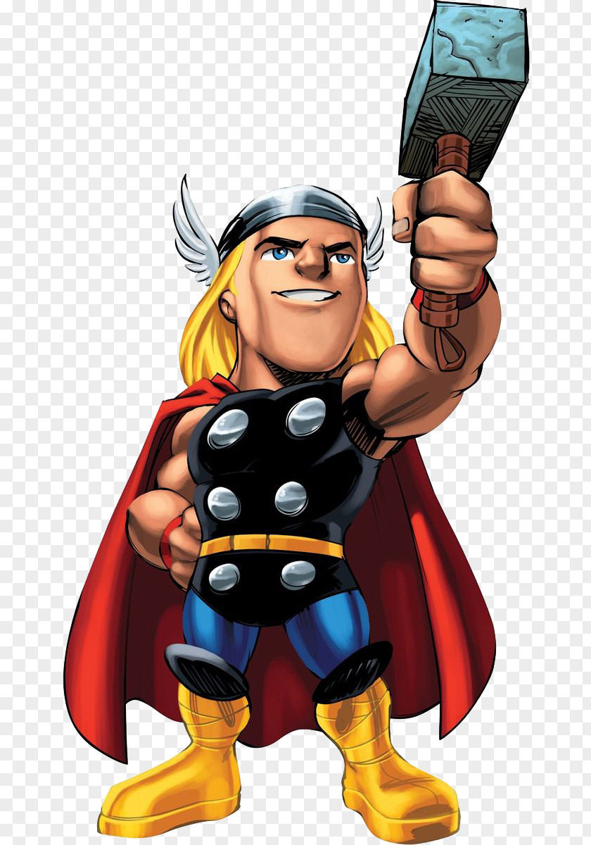 Superhero Marvel Super Hero Squad Online Heroes Squad: The Infinity Gauntlet Thor PNG