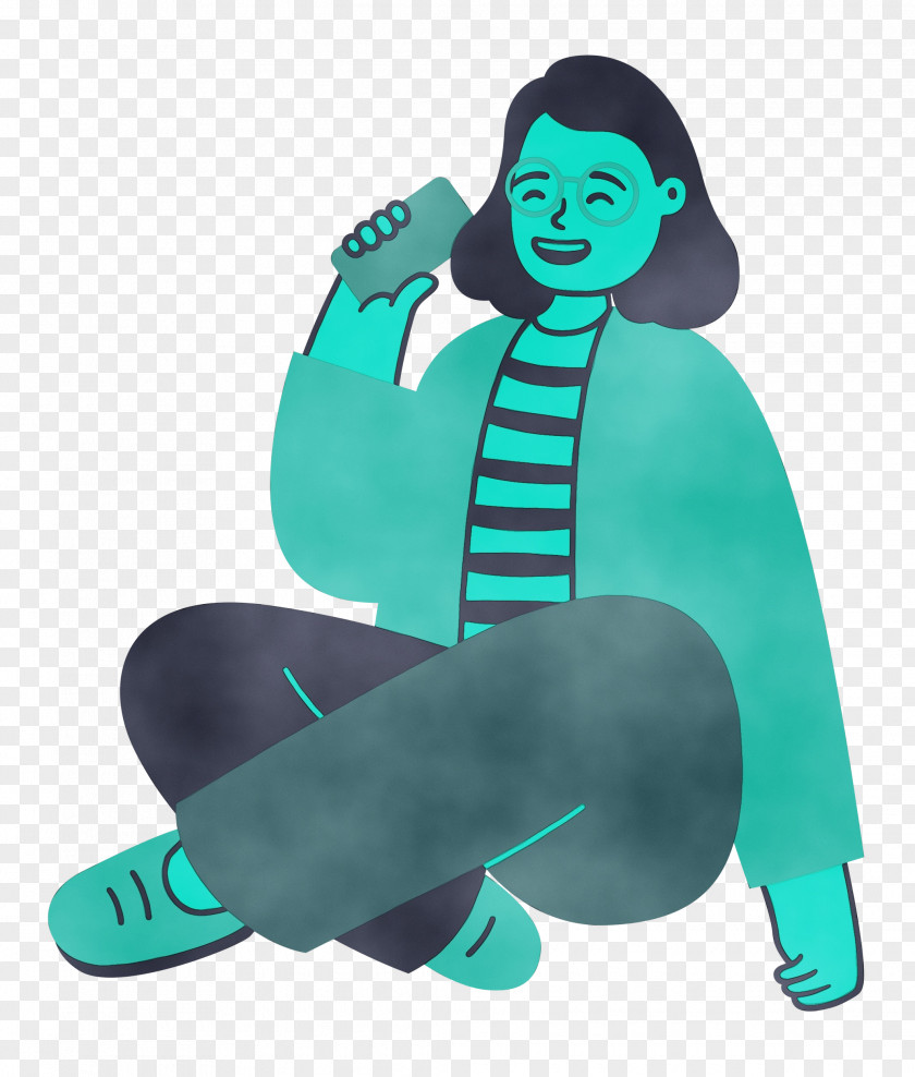 Character Shoe Cartoon Teal Microsoft Azure PNG