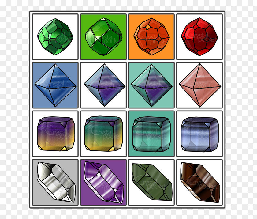 Design Mineral Crystal Pattern PNG