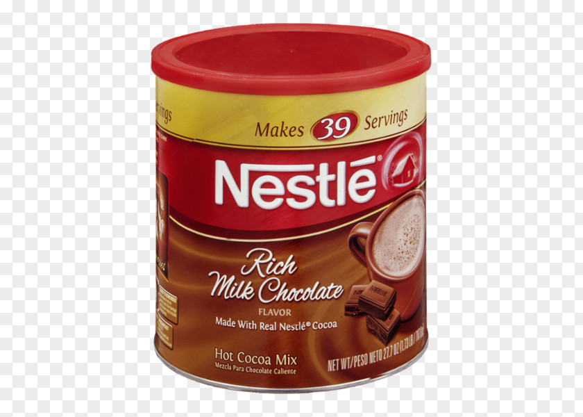 Hot Chocolate Nestle Rich Milk Cocoa Mix PNG