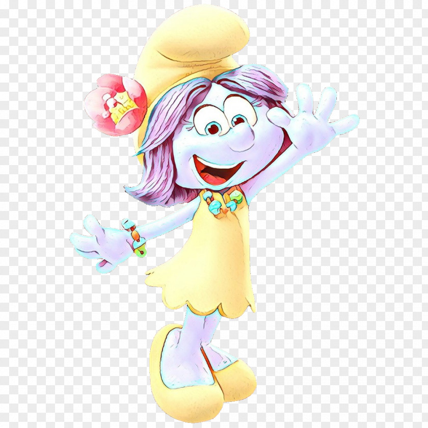 Illustration Figurine Cartoon Character Flower PNG