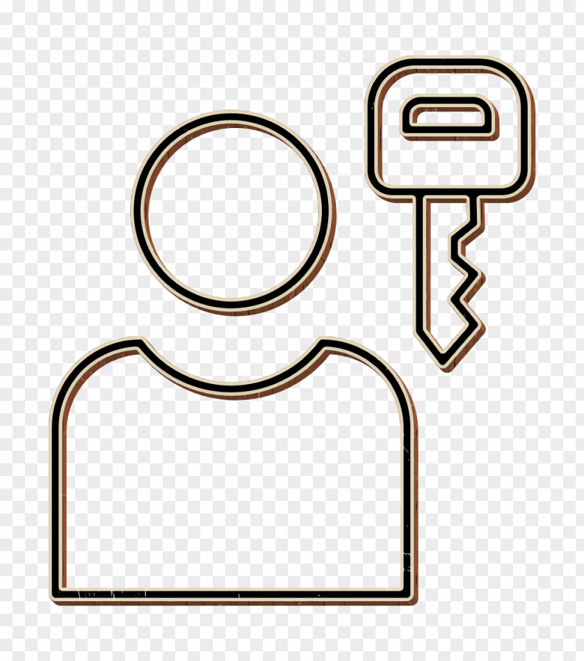 Lock Icon User Cyber PNG