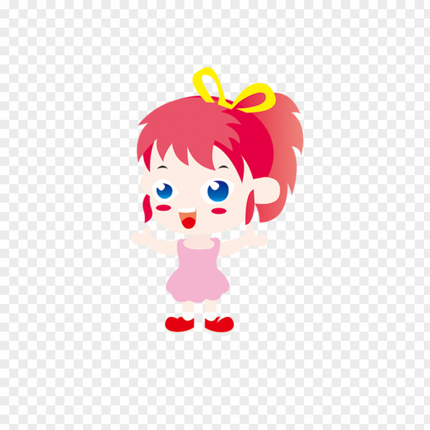 Cartoon Doll Child Illustration PNG