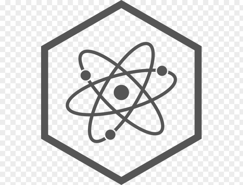 Hand Spinner Atom Stencil Atomic Swap Electron Theory Molecule PNG