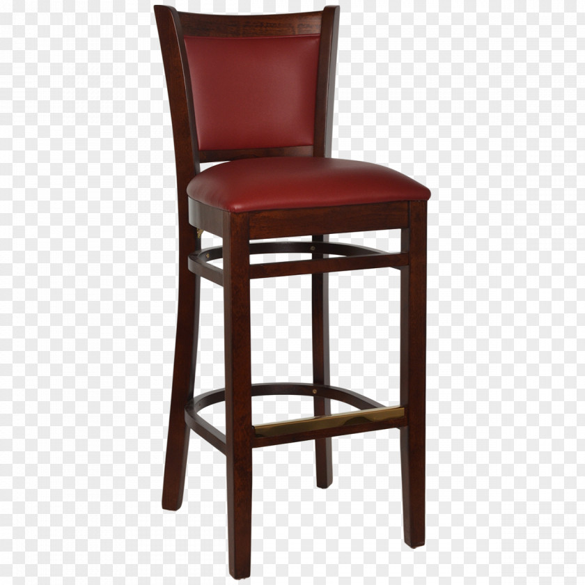 Luxury Home Mahogany Timber Flyer Table Bar Stool Seat PNG