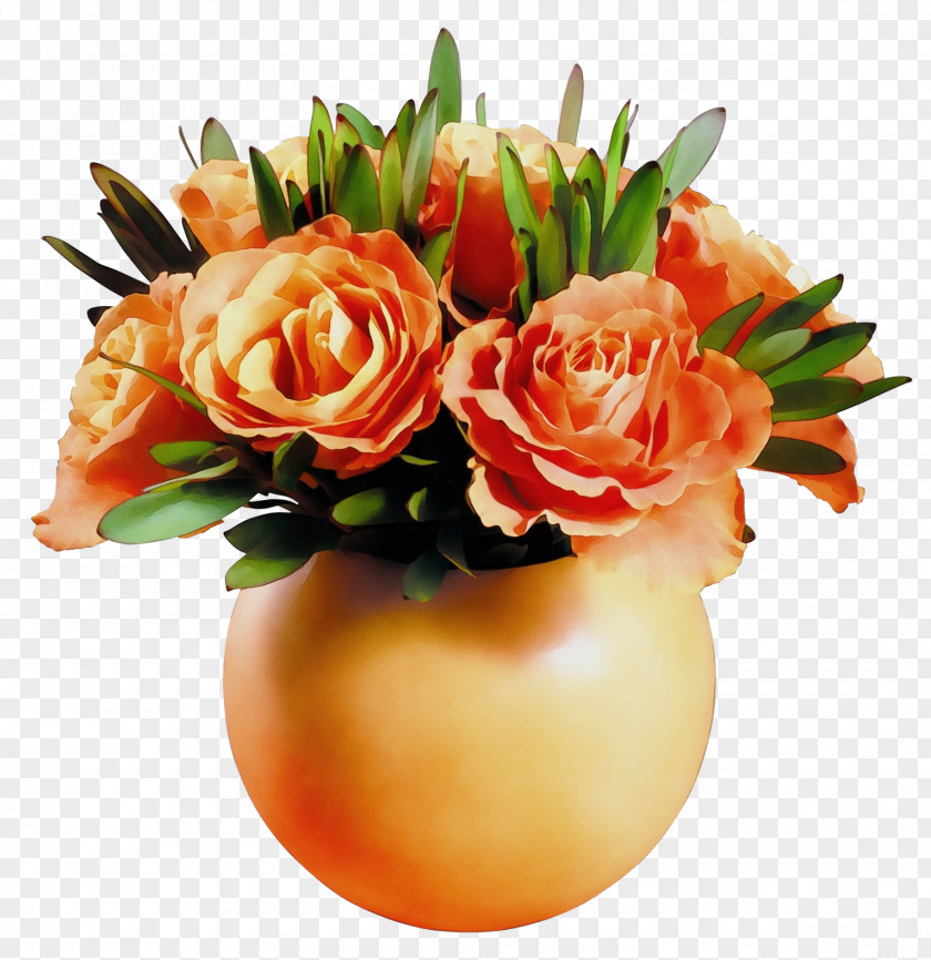 Peach Artificial Flower PNG