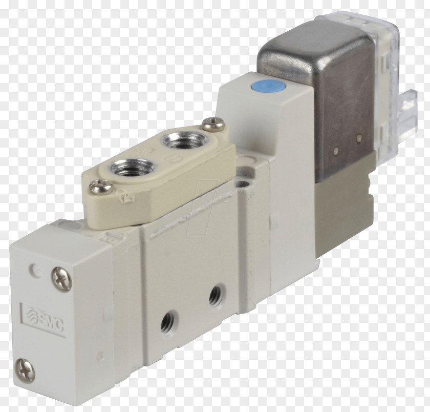 Solenoid Valve SMC Corporation Electricity Pneumatics PNG