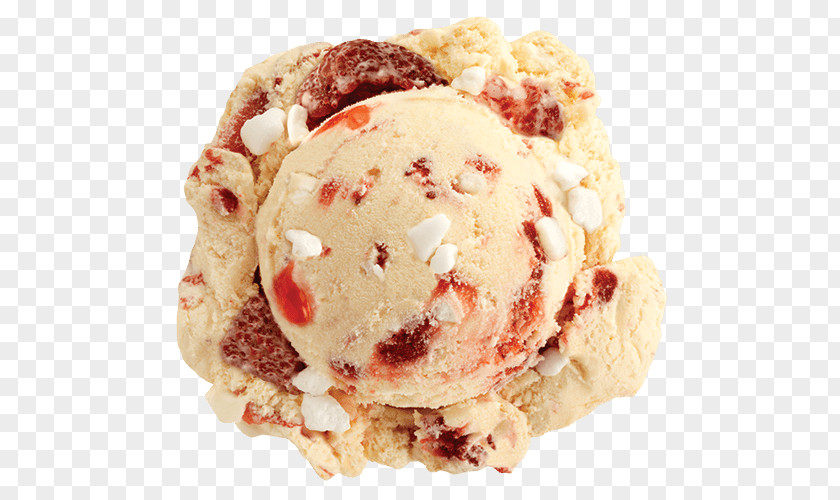 Strawberry Ice Cream Sundae Eton Mess Crumble PNG