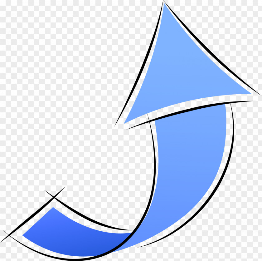 Blue Arrow Pattern PNG