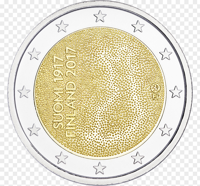 Euro Suomi Finland 100 2 Coin Commemorative Coins PNG