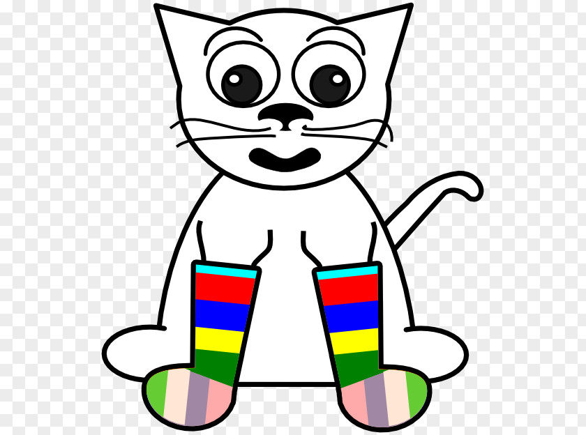 Fall Socks Cliparts Cat Sock Clip Art PNG